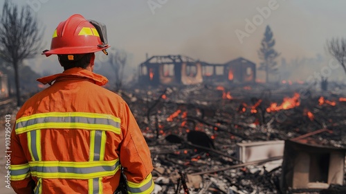 Facing the flames the impact of wildfires on communities and the courage of first responders in natural disasters