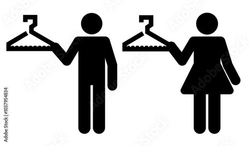 Umkleide Symbol