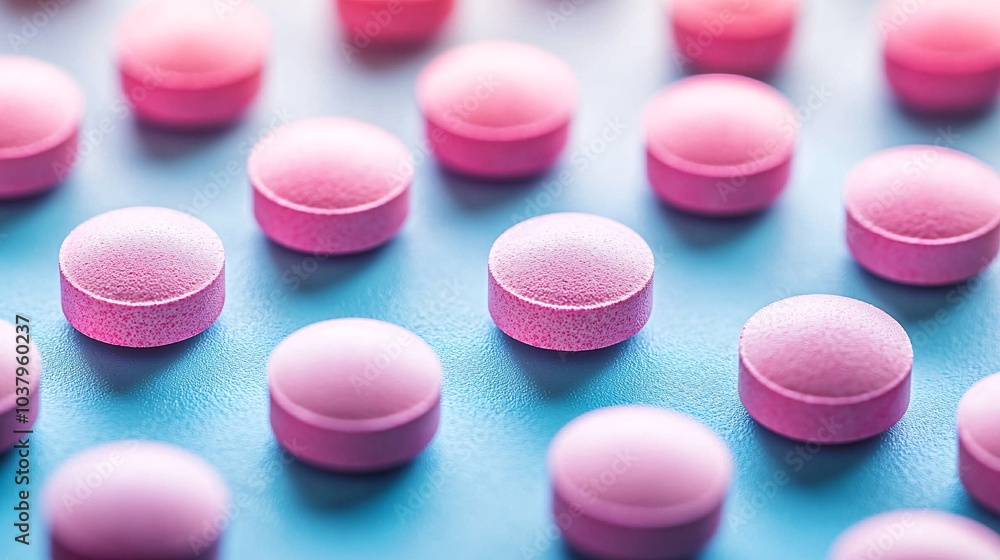 An assortment of anticoagulant tablets, showcasing their distinct shapes and hues, is meticulously displayed on a sterile lab surface. An assortment of anticoagulant tablets, showcasing their distinct shapes and hues, is meticulously displayed on a sterile lab surface.