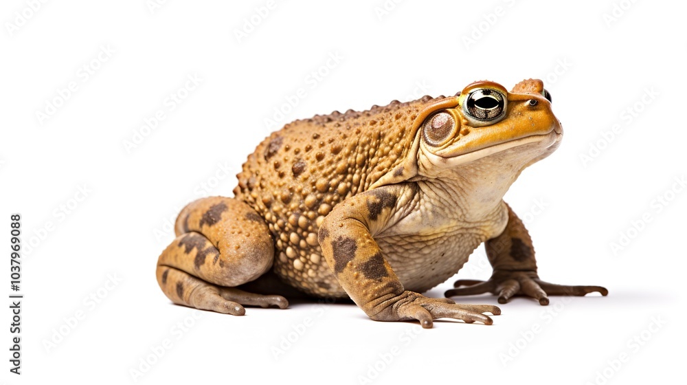 Naklejka premium Toad isolated on white background 