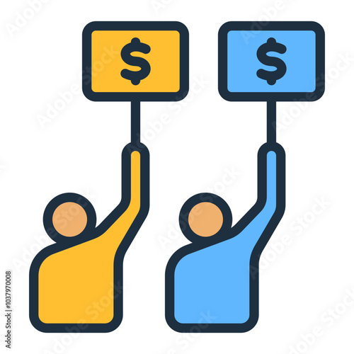 Vendor Bidding Icon