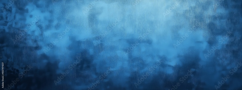 Obraz premium An Ethereal Journey Through Blue Abstract Textures and Patterns