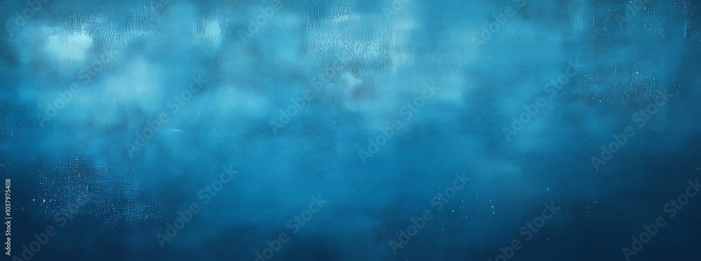Obraz premium A Serene and Dreamy Abstract Blue Texture Background