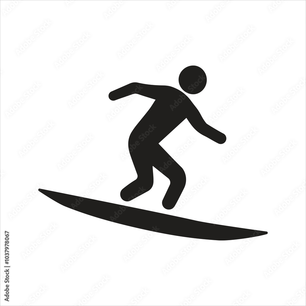 Wakeboarding icon Wakeboarding icon