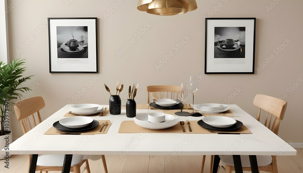 Photo modern style interior room 3d illustration Photo modern style interior room 3d illustration