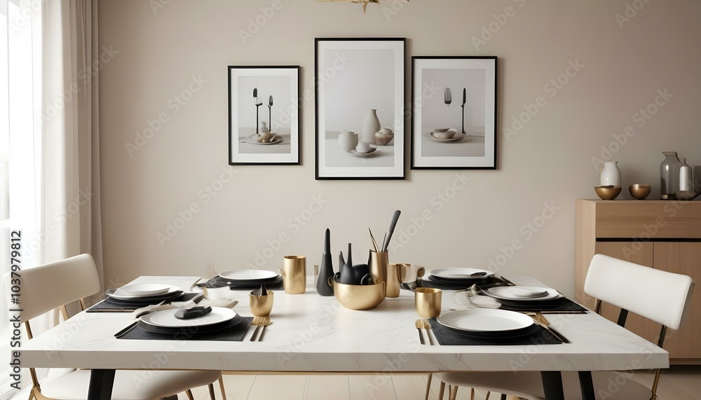Photo modern style interior room 3d illustration Photo modern style interior room 3d illustration