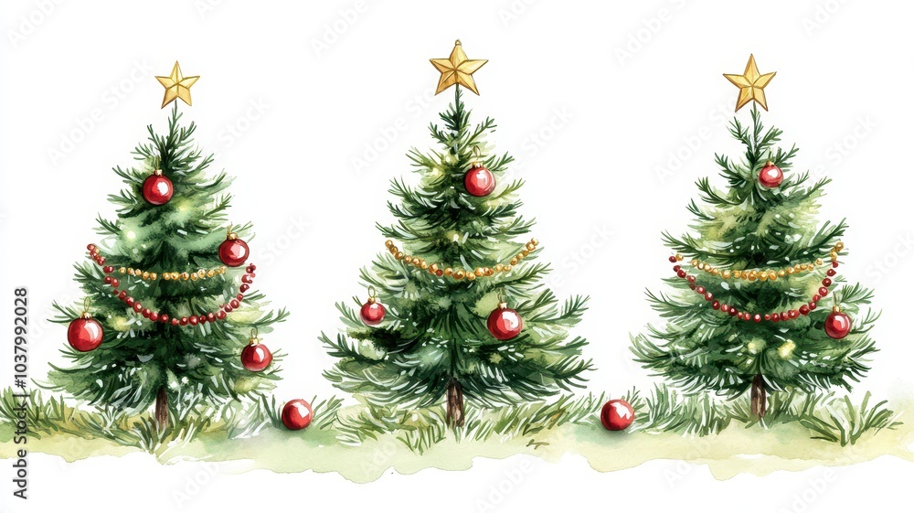 Collection of Christmas tree drawn with a brush on a white isolated background,greeting season and gift in christmas day,winter season,New Year decorations,fairy lights,copy space. Collection of Christmas tree drawn with a brush on a white isolated background,greeting season and gift in christmas day,winter season,New Year decorations,fairy lights,copy space.