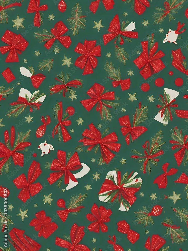 christmas seamlees pattern christmas seamlees pattern