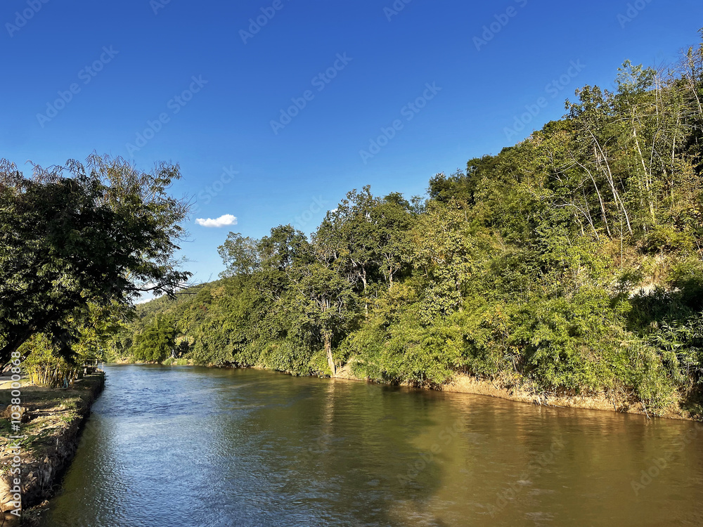 A Journey Through the Scenic Mae Chaem Countryside, Mae Hong Son Loop, Northern Thailand A Journey Through the Scenic Mae Chaem Countryside, Mae Hong Son Loop, Northern Thailand