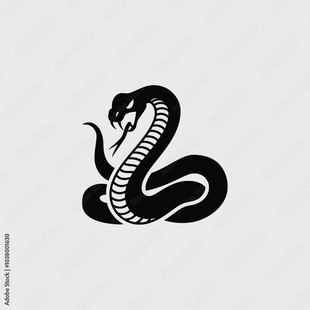 Angry Snake Logo, Angry Snake Vector, Snake Logo, Animal Logo Angry Snake Logo, Angry Snake Vector, Snake Logo, Animal Logo