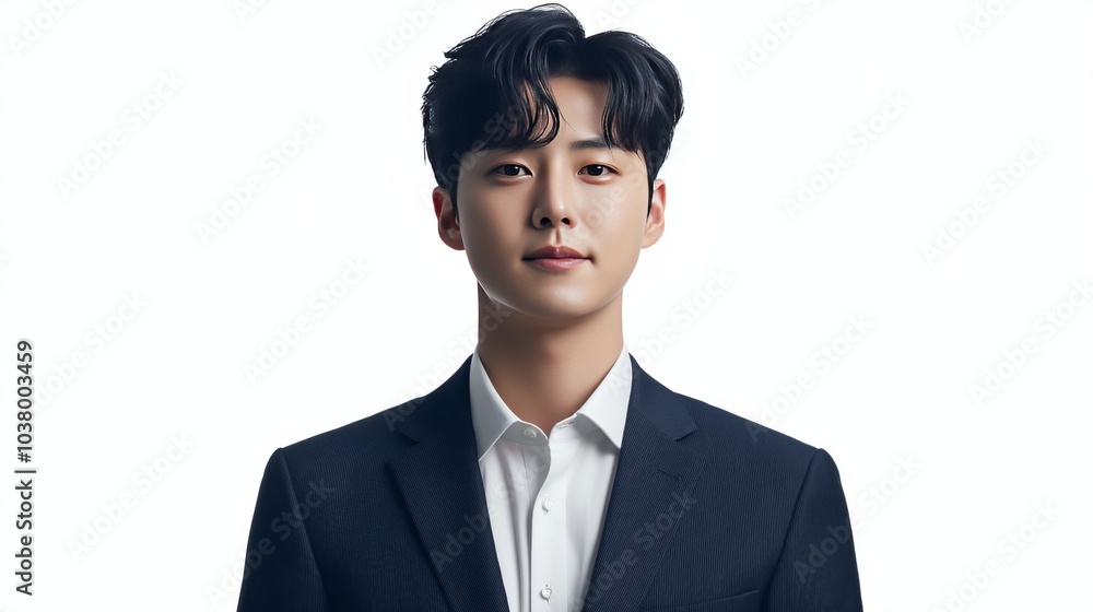 Professional Man with Confident Pose in Formal Shirt High-Quality Photo Professional Man with Confident Pose in Formal Shirt High-Quality Photo