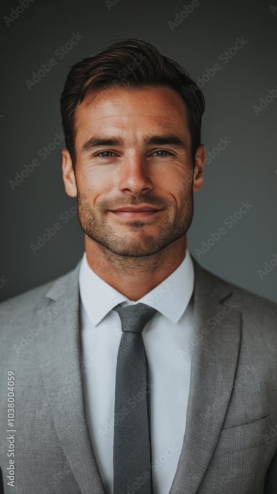Professional Man with Confident Pose in Formal Shirt High-Quality Photo Professional Man with Confident Pose in Formal Shirt High-Quality Photo