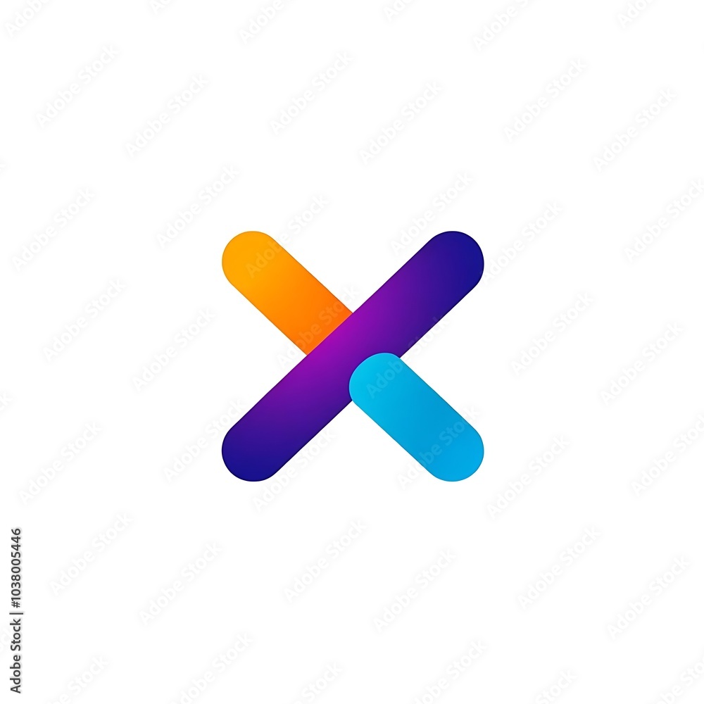 A modern, abstract logo featuring intersecting colored shapes. A modern, abstract logo featuring intersecting colored shapes.