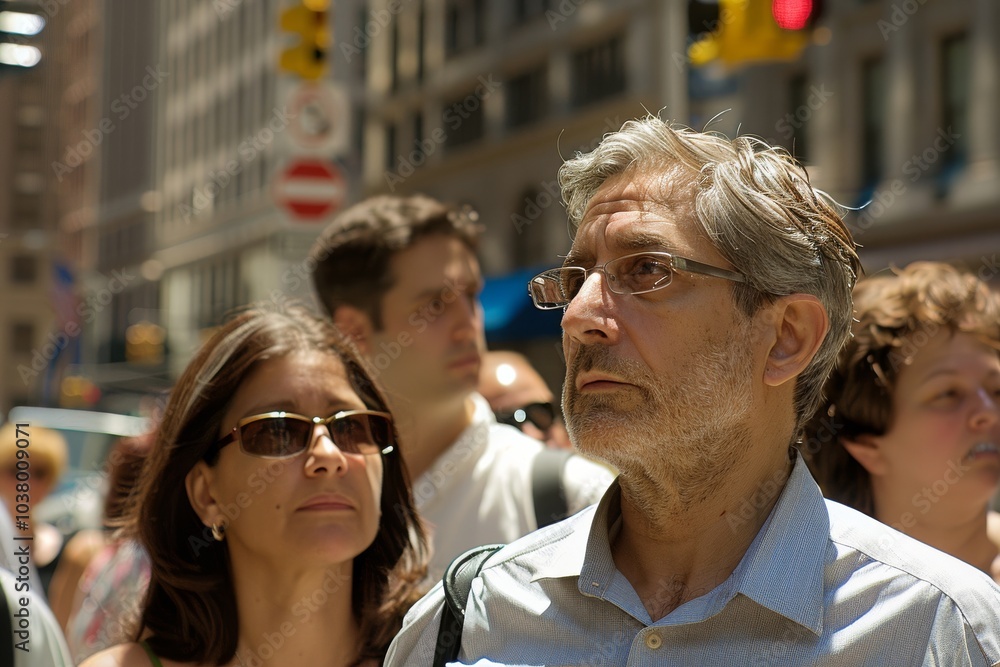 Unidentified people on Fifth Avenue in Manhattan. Fifth Avenue is a major thoroughfare in New York City. Unidentified people on Fifth Avenue in Manhattan. Fifth Avenue is a major thoroughfare in New York City.