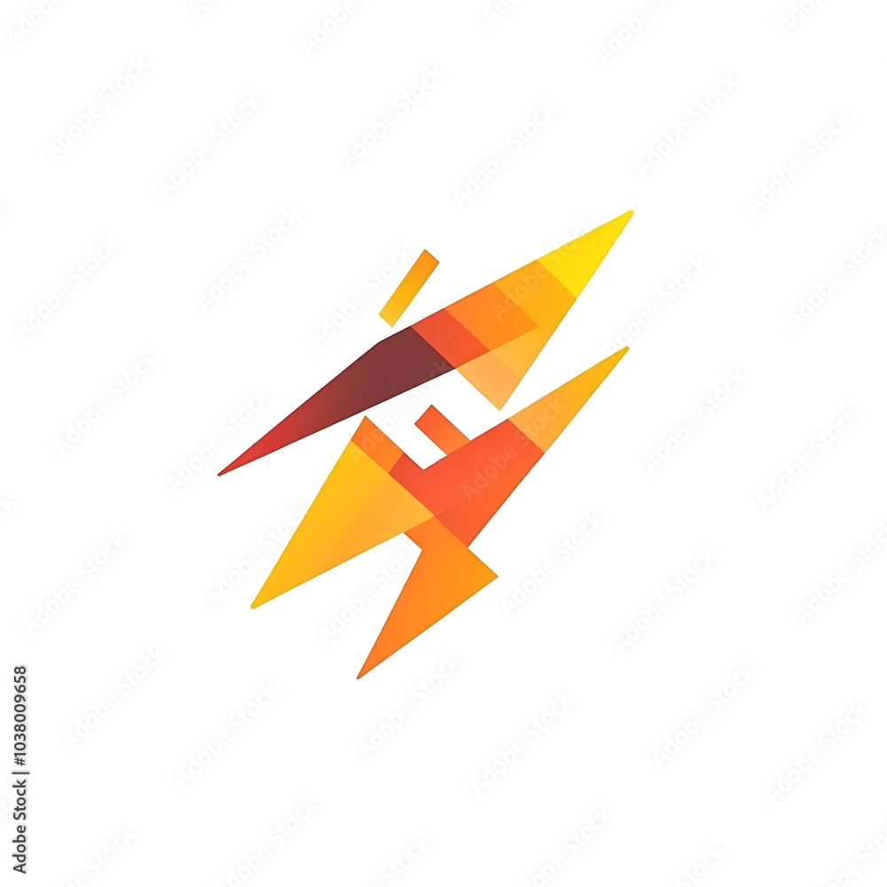 A stylized logo featuring abstract lightning shapes in vibrant colors. A stylized logo featuring abstract lightning shapes in vibrant colors.