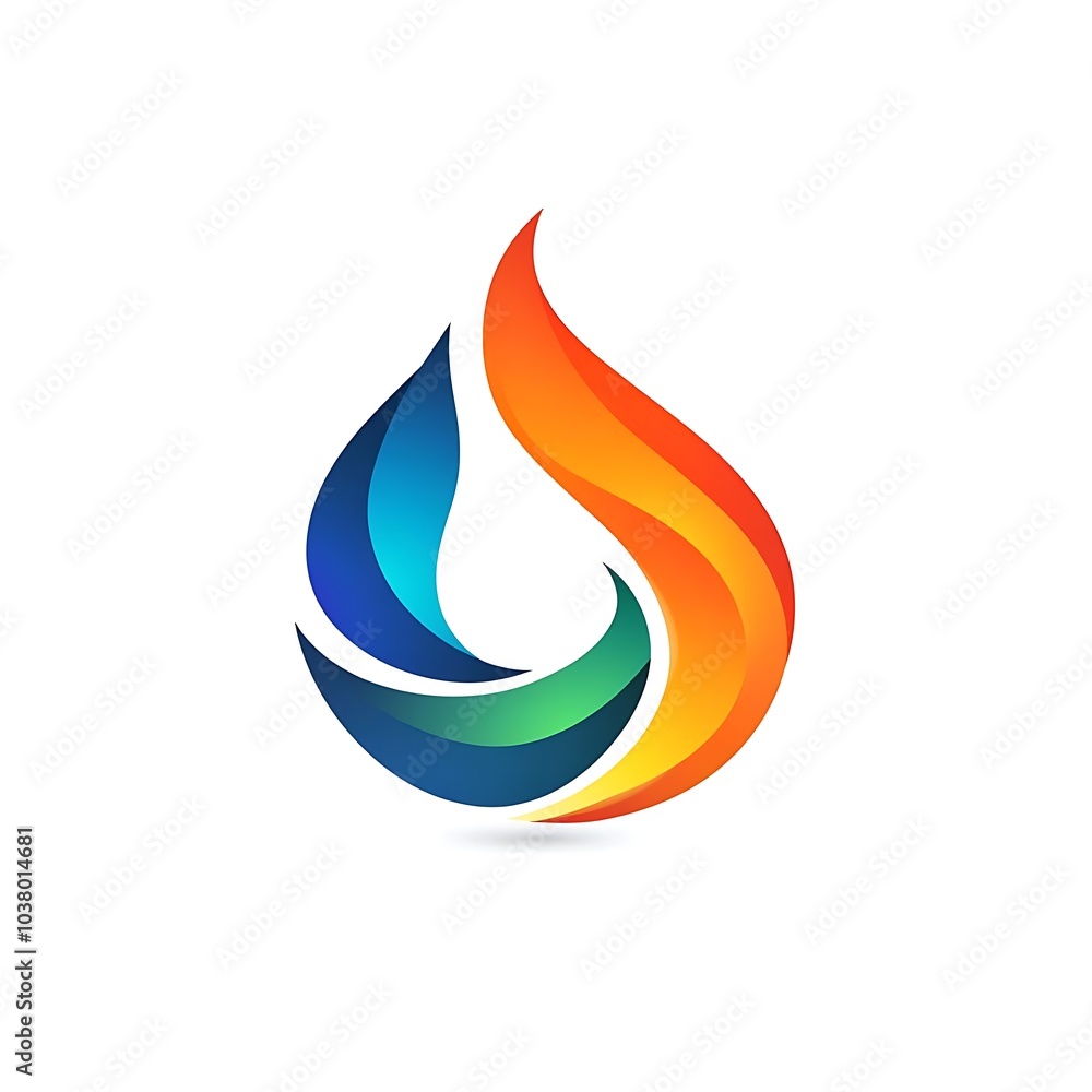 A stylized flame and water droplet design, symbolizing energy and fluidity. A stylized flame and water droplet design, symbolizing energy and fluidity.