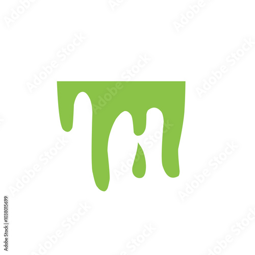 banner dripping green 