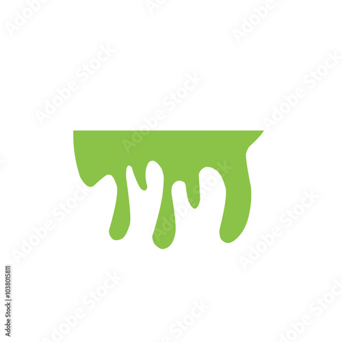 banner dripping green 