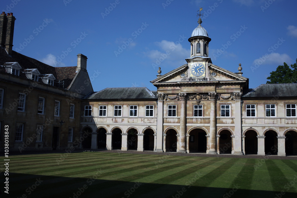Emmanuel College - St Andrew's Street - Cambridge - Cambridgeshire - England - UK Emmanuel College - St Andrew's Street - Cambridge - Cambridgeshire - England - UK