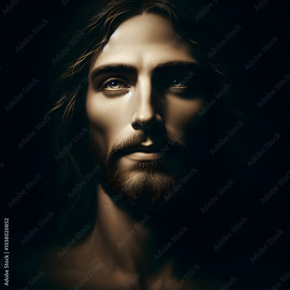 Portrait Jesus Portrait Jesus