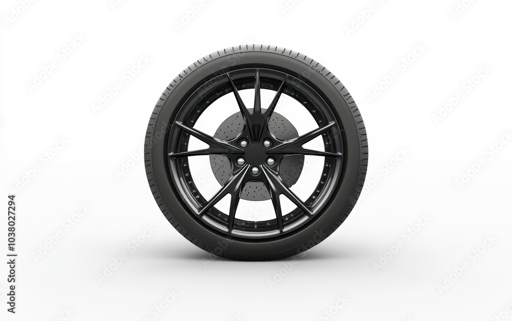 Wheels, tires and discs , Car tire isolated on white background Wheels, tires and discs , Car tire isolated on white background