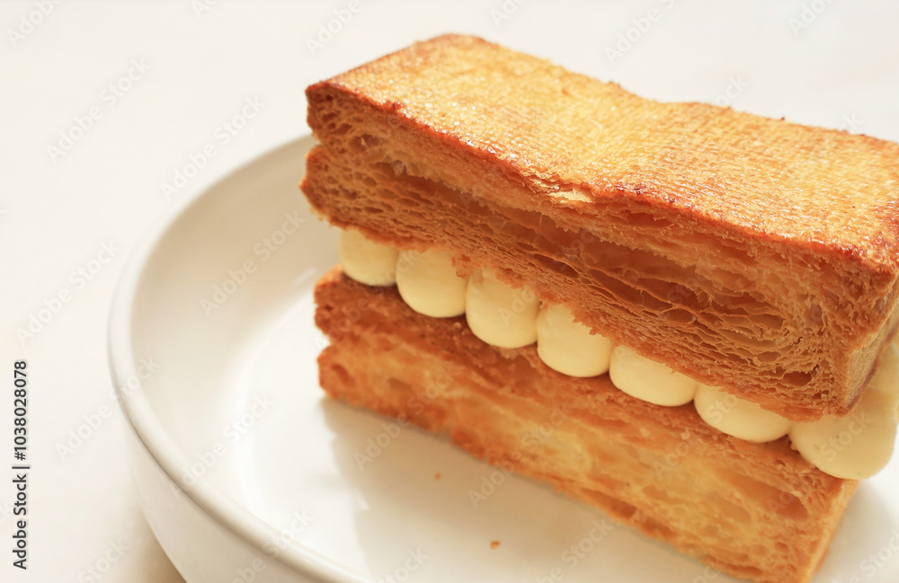 Delectable Crunchy and Buttery Mille Feuille Puff Pastry Delectable Crunchy and Buttery Mille Feuille Puff Pastry