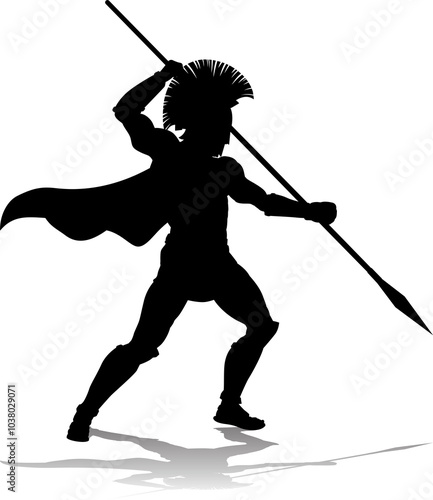 Spartan Silhouette Gladiato...