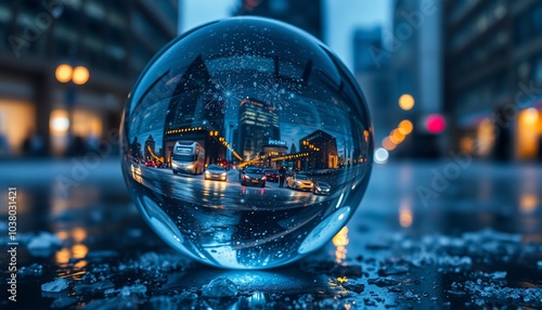 Wallpaper Mural glass of water Torontodigital.ca