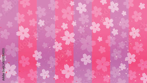 正月の背景イラスト。和柄をあしらった美しい背景