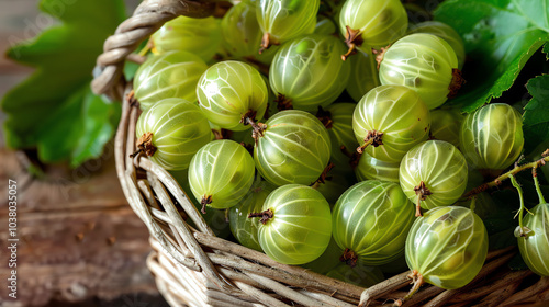 Close-up of many small, light green berries with water droplets.