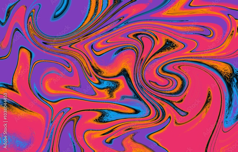 Fototapeta premium Mixed Halloween Color Template Abstract Background
