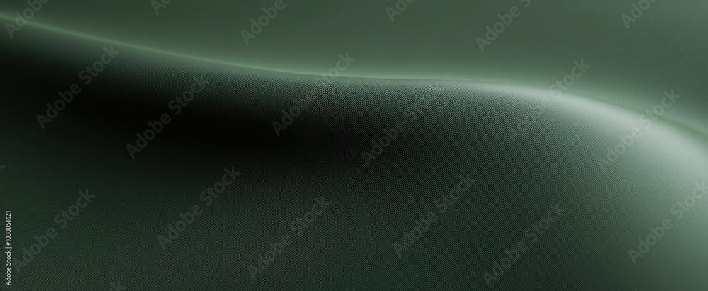 The Smooth Green Textile Wave The Smooth Green Textile Wave