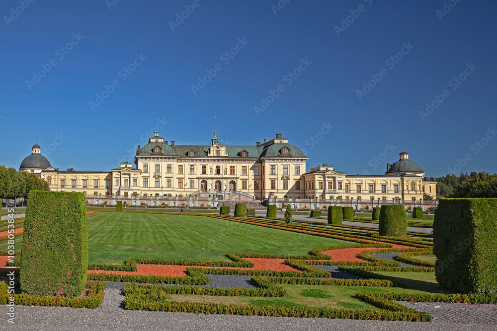 Ταπετσαρία Drottningholm Palace, Site, Stockholm, Sweden, Scandinavia, Europe