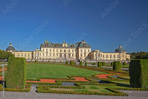 Photography Drottningholm Palace, Site, Stockholm, Sweden, Scandinavia, Europe