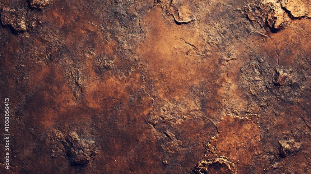 Fototapeta premium Rough steel backdrop with industrial iron detailing.