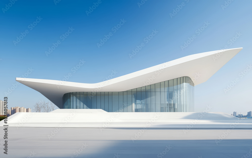 Minimalist modern architecture and spatial structure
Minimalist modern architecture and spatial structure
