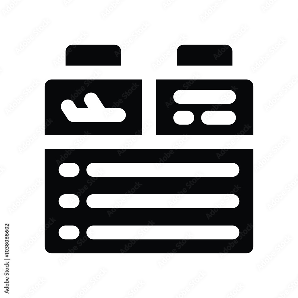 departure icon. vector glyph icon for your website, mobile, presentation, and logo design. departure icon. vector glyph icon for your website, mobile, presentation, and logo design.