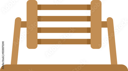This simple icon of a turnstile is perfect for depicting access to kids' play areas