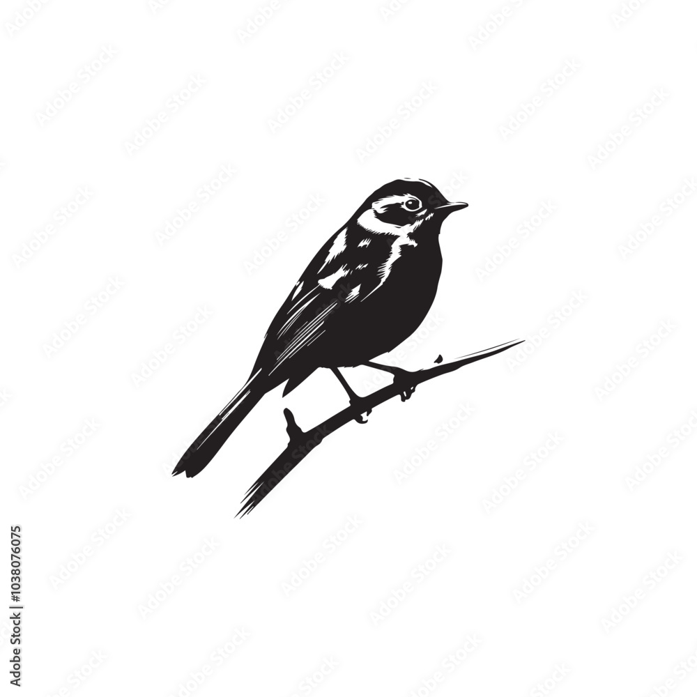Obraz premium Natural Bird Silhouette Design 