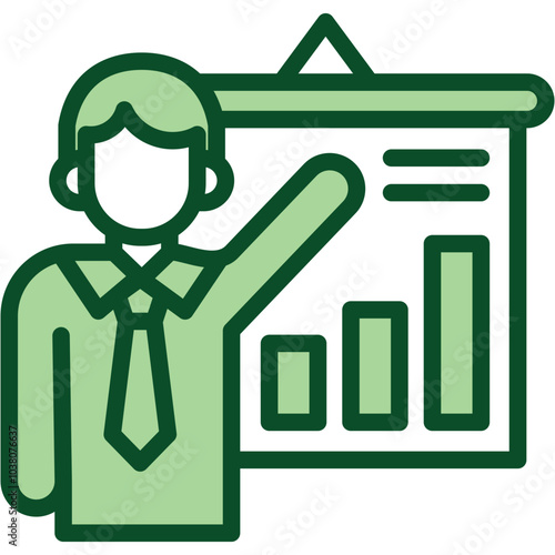 Business Presentation Icon