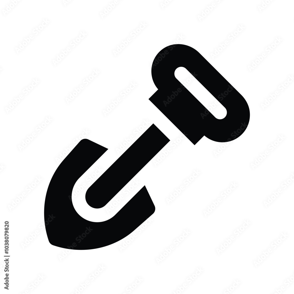 shovel icon. vector glyph icon for your website, mobile, presentation, and logo design. shovel icon. vector glyph icon for your website, mobile, presentation, and logo design.
