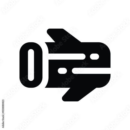 log icon. vector glyph icon for your website, mobile, presentation, and logo design.