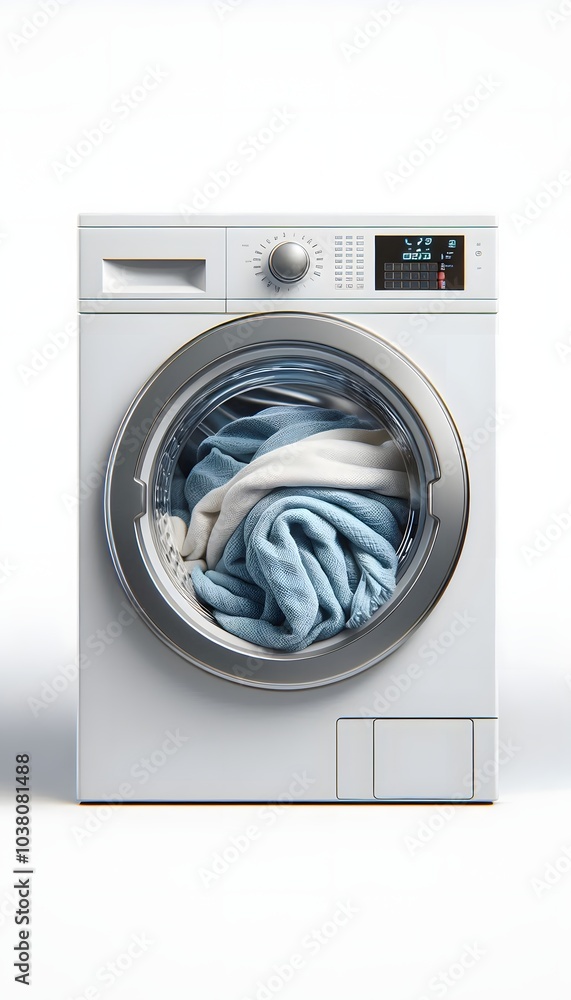washing machine isolated washing machine isolated