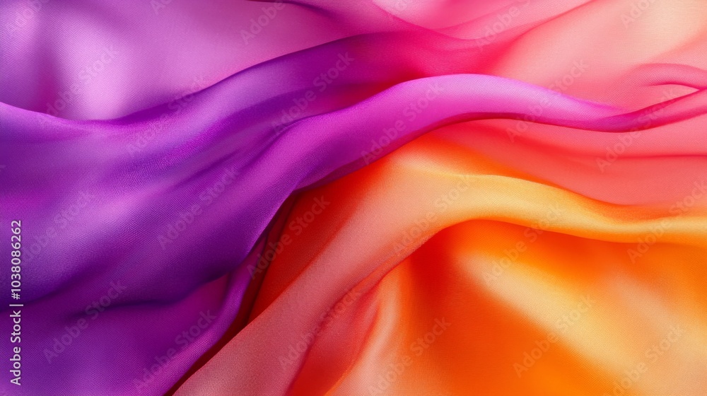 Obraz premium Gentle Soft Textures of Smooth Fabric Patterns