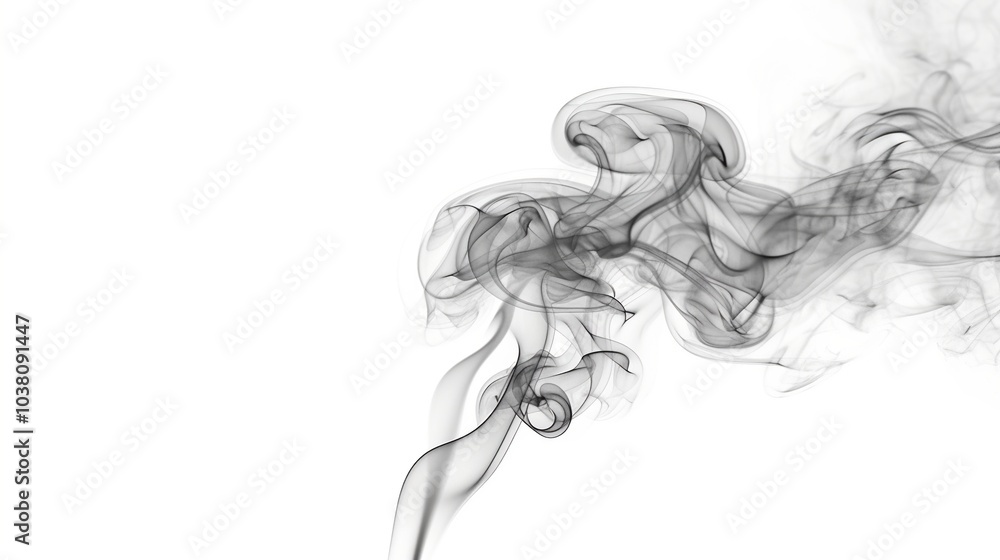 smoke isolated on white background smoke isolated on white background