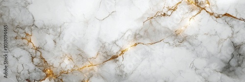 Elegant marble texture featuring golden veins with a smooth and polished surface