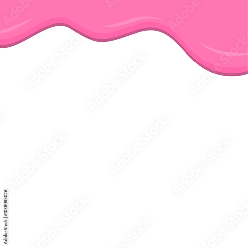 Strawberry Cream or Pink Melt Illustration 