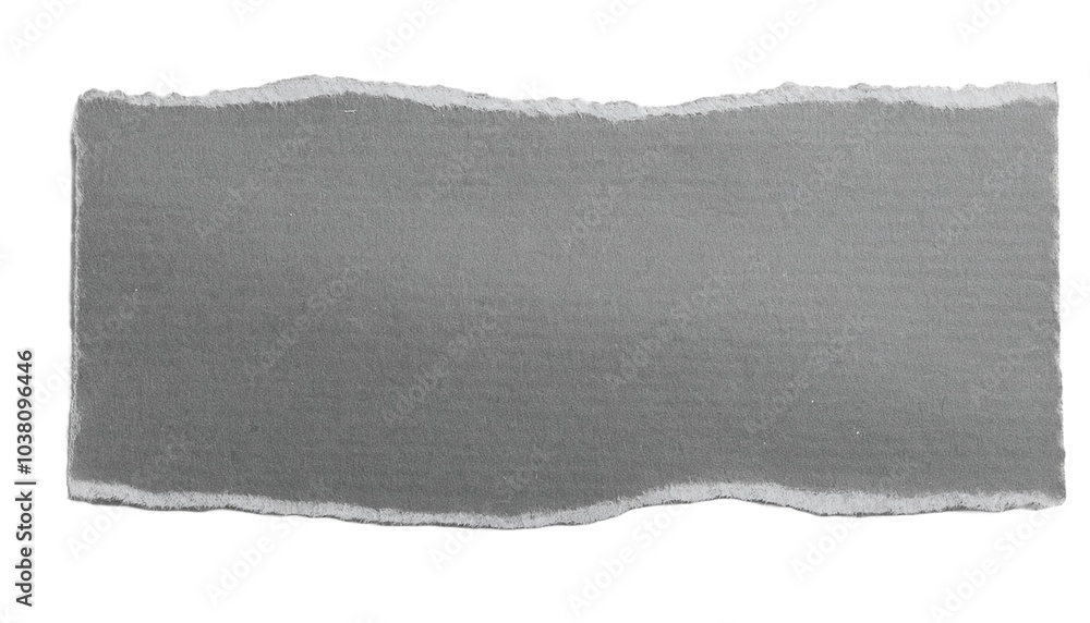 grey ripped paper torn edges strips isolated on white background grey ripped paper torn edges strips isolated on white background