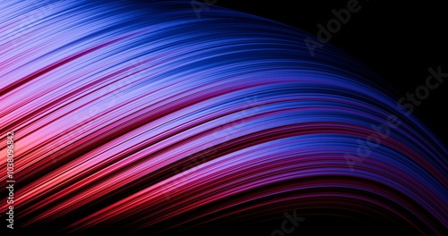 abstract modern gradient background red and blue, 3d rendering