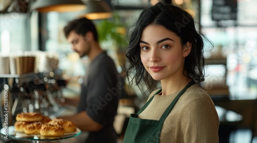 The Barista in Coffee Shop